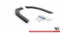 Maxton Design Rear extension Flaps diffuser V.2 black gloss - BMW M3 G80