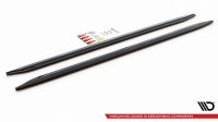 Maxton Design Side skirts extension extension V.1 black gloss - BMW M3 G80