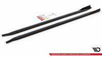 Maxton Design Side skirts extension extension V.2 black gloss - BMW M3 G80