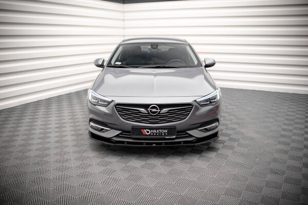 Maxton Design Front extension V.1 black gloss - Opel Insignia MK2