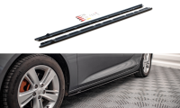 Maxton Design Side skirts extension extension black gloss...