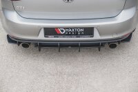 Maxton Design Robuste Racing Heckansatz Flaps Diffusor für L + R V.1 - VW Golf 7 GTI