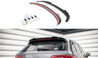 Maxton Design Spoiler Cap black gloss - Audi A3 Sportback 8V