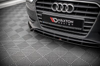 Maxton Design Front extension black gloss - Audi A3 Sportback 8V