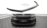 Maxton Design Front extension V.1 black gloss - Skoda...