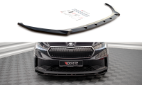 Maxton Design Front extension V.2 black gloss - Skoda Enyaq iV