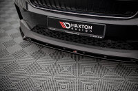 Maxton Design Front extension V.2 black gloss - Skoda Enyaq iV