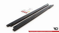 Maxton Design Side skirts extension extension black gloss - Skoda Enyaq iV