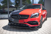 Maxton Design Frontansatz V.2 schwarz Hochglanz - Mercedes A45 Aero W176 Facelift