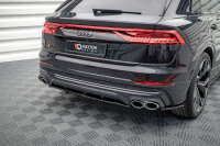 Maxton Design Middle diffuser rear extension DTM Look black gloss - Audi SQ8 MK1