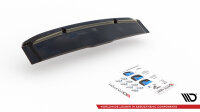 Maxton Design Middle diffuser rear extension DTM Look black gloss - Audi SQ8 MK1