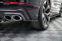 Maxton Design Rear extension Flaps diffuser black gloss - Audi SQ8 MK1