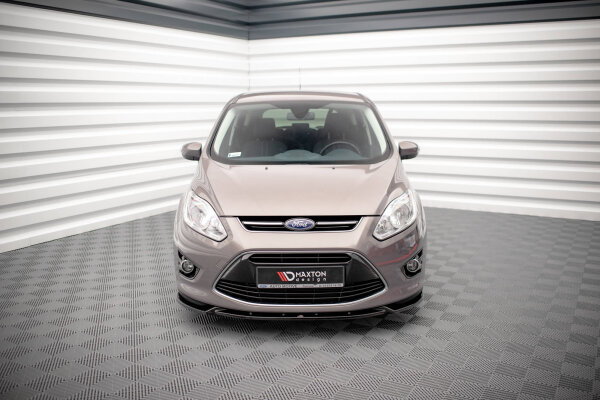 Maxton Design Frontansatz schwarz Hochglanz - Ford C-Max MK2