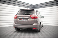 Maxton Design Middle diffuser rear extension DTM Look black gloss - Ford C-Max MK2