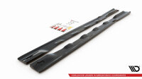 Maxton Design Side skirts extension extension black gloss - Ford C-Max MK2