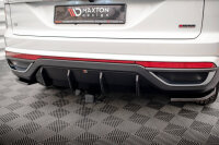 Maxton Design Diffuser rear extension black gloss - VW Atlas Cross Sport