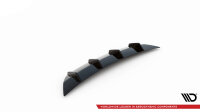 Maxton Design Diffuser rear extension black gloss - VW Atlas Cross Sport