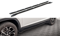 Maxton Design Side skirts extension extension black gloss...