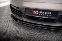 Maxton Design Front extension black gloss - Porsche 911 Carrera 4S 992