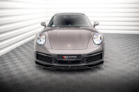 Maxton Design Front extension black gloss - Porsche 911 Carrera 4S 992