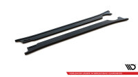 Maxton Design Side skirts extension extension black gloss - Porsche 911 Carrera 4S 992