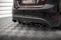 Maxton Design Diffusor Heckansatz schwarz Hochglanz - Ford Fiesta ST (5-Türige Version) MK7 Facelift