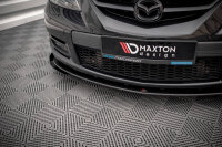 Maxton Design Street Pro Frontansatz + Flaps V.1 + Flaps Mazda 3 MPS MK1