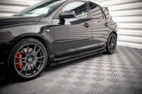 Maxton Design Street Pro Seitenschweller Ansatz + Flaps Mazda 3 MPS MK1