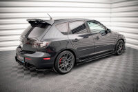 Maxton Design Street Pro Side skirts extension extension + Flaps Mazda 3 MPS MK1