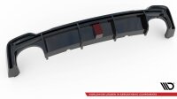 Maxton Design Diffuser rear extension black gloss - Audi RS6 C8 / RS7 C8