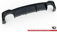 Maxton Design Diffuser rear extension black gloss - Audi RS6 C8 / RS7 C8