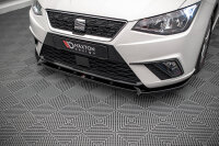 Maxton Design Front extension V.1 black gloss - Seat Ibiza MK5