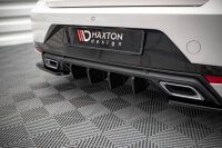 Maxton Design Diffusor Heckansatz schwarz Hochglanz - Seat Ibiza MK5