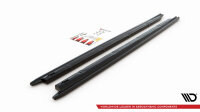 Maxton Design Side skirts extension extension V.1 black gloss - Seat Ibiza MK5