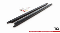 Maxton Design Side skirts extension extension V.2 black gloss - Seat Ibiza MK5