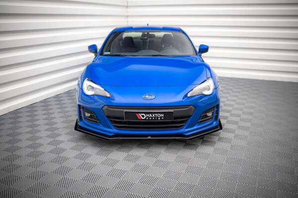 Maxton Design Street Pro Frontansatz + Flaps V.1 + Flaps Subaru BRZ MK1 Facelift