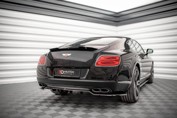 Maxton Design Spoiler Cap black gloss - Bentley Continental GT V8 S MK2