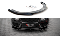 Maxton Design Front extension V.1 black gloss - Bentley Continental GT V8 S MK2