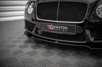 Maxton Design Front extension V.1 black gloss - Bentley Continental GT V8 S MK2