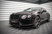 Maxton Design Front extension V.1 black gloss - Bentley Continental GT V8 S MK2