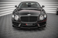 Maxton Design Front extension V.2 black gloss - Bentley Continental GT V8 S MK2