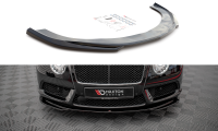 Maxton Design Front extension V.2 black gloss - Bentley Continental GT V8 S MK2