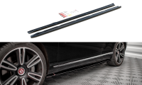 Maxton Design Side skirts extension extension black gloss...