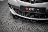 Maxton Design Front extension V.1 black gloss - Opel Astra GTC OPC-Line J