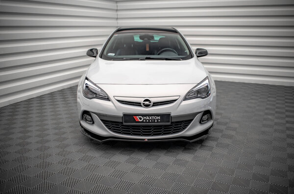 Maxton Design Frontansatz V.2 schwarz Hochglanz - Opel Astra GTC OPC-Line J