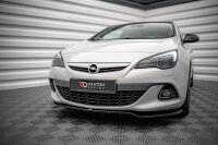 Maxton Design Front extension V.2 black gloss - Opel Astra GTC OPC-Line J