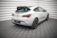 Maxton Design Rear extension Flaps diffuser black gloss - Opel Astra GTC OPC-Line J