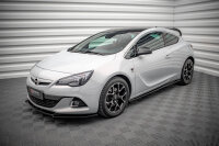 Maxton Design Seitenschweller Ansatz schwarz Hochglanz - Opel Astra GTC OPC-Line J