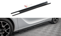 Maxton Design Side skirts extension extension black gloss - Opel Astra GTC OPC-Line J