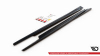 Maxton Design Side skirts extension extension black gloss - Opel Astra GTC OPC-Line J